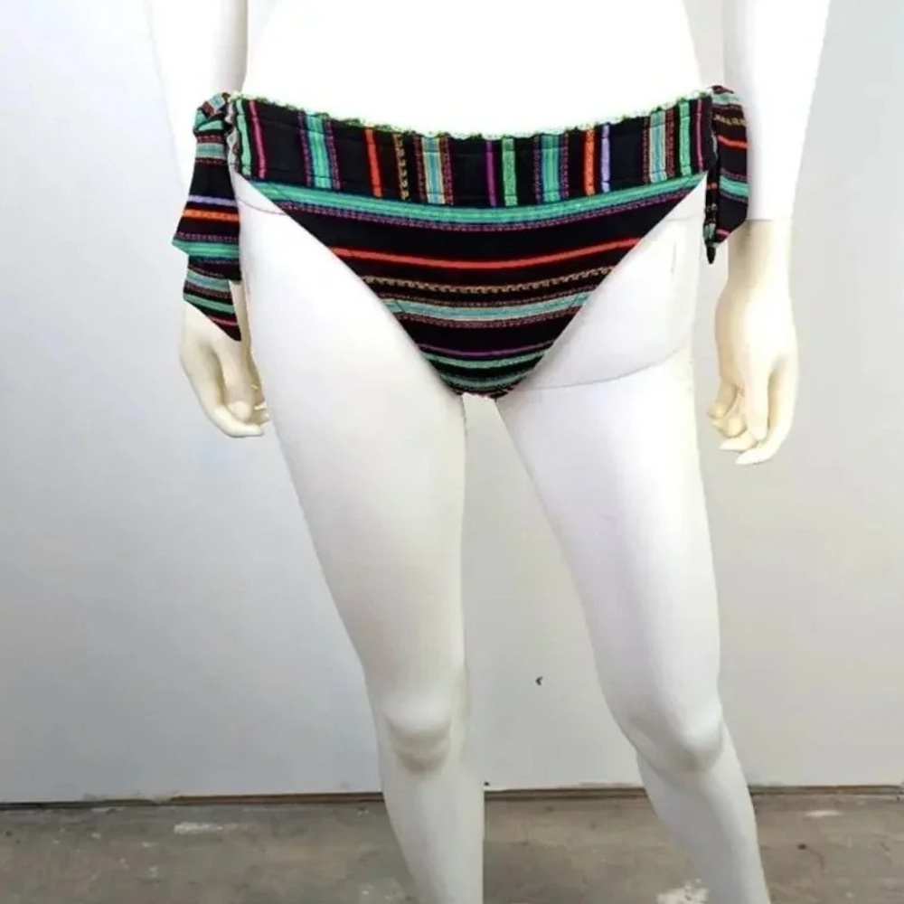 Lucky Brand Striped Bikini Bottom